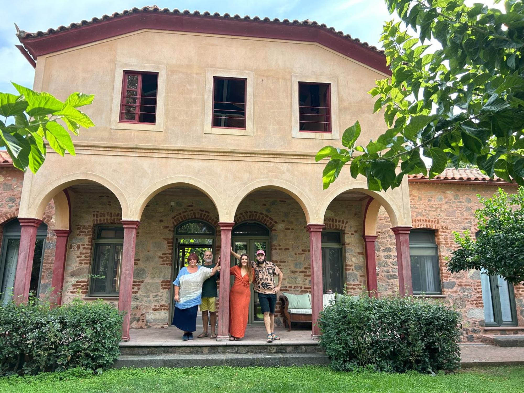 Villa Daphnis & Chloe Pyrgi Thermis Exterior foto