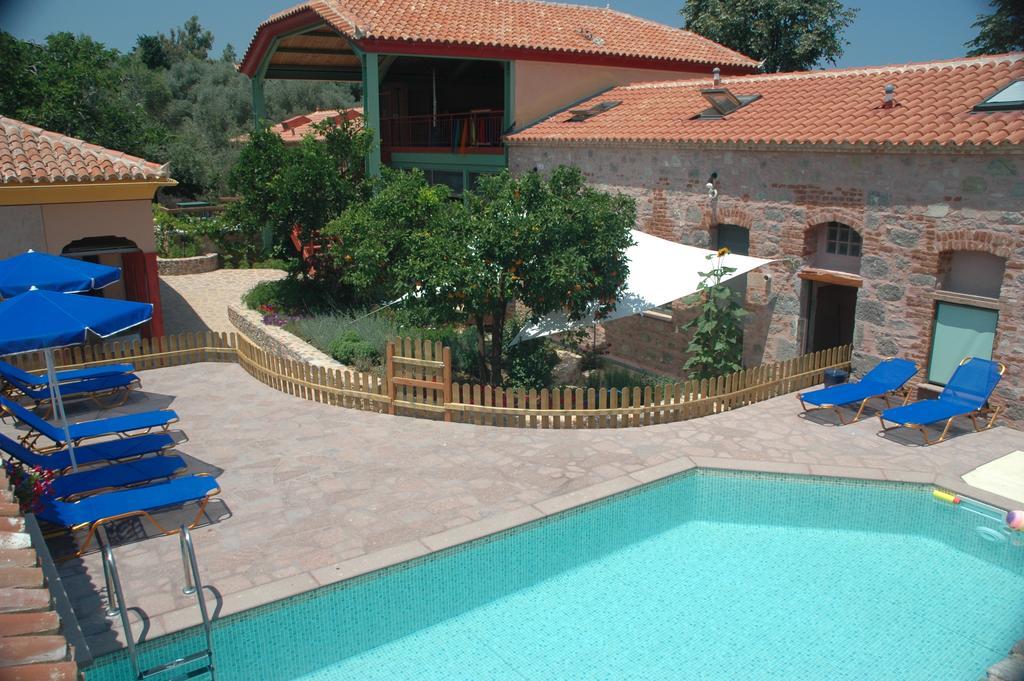 Villa Daphnis & Chloe Pyrgi Thermis Exterior foto